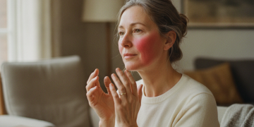 Rosacea del viso: cos'è, cause e supporto dall'interno