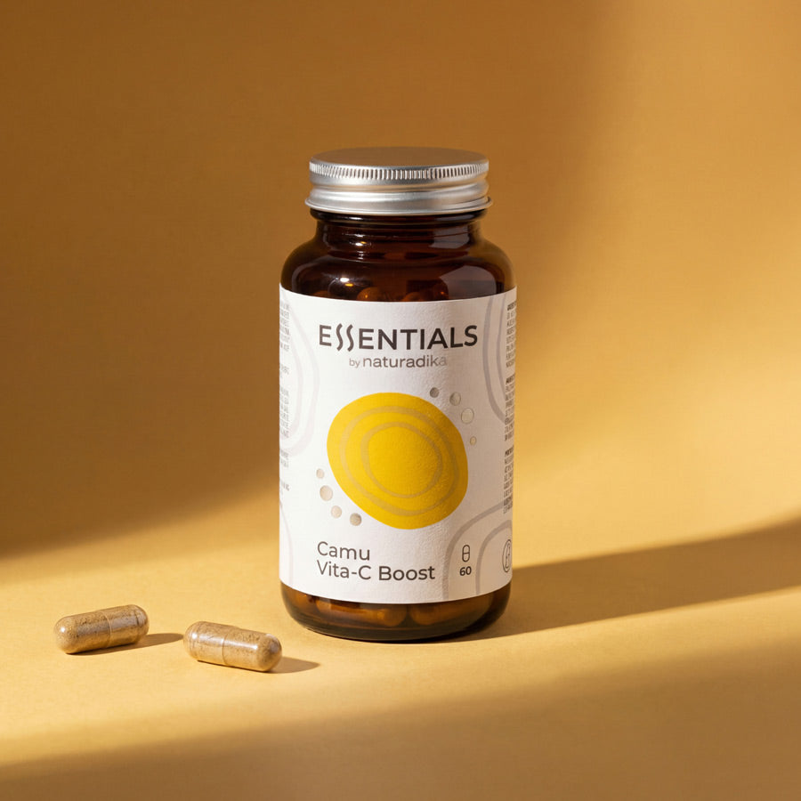 Vitamina C 100% naturale da Camu Camu con 4 estratti vegetali sinergici