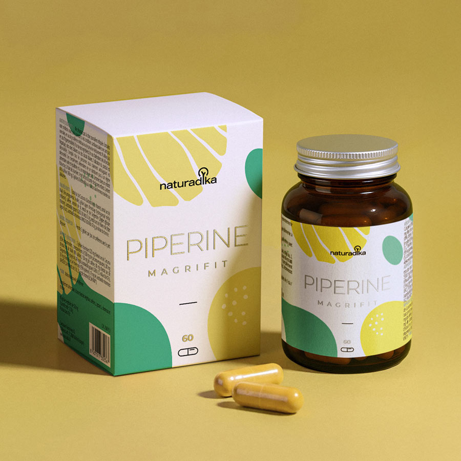 Curcuma 95% curcuminoidi + piperina 95% in formula sinergica con probiotici, matè, zenzero e cromo